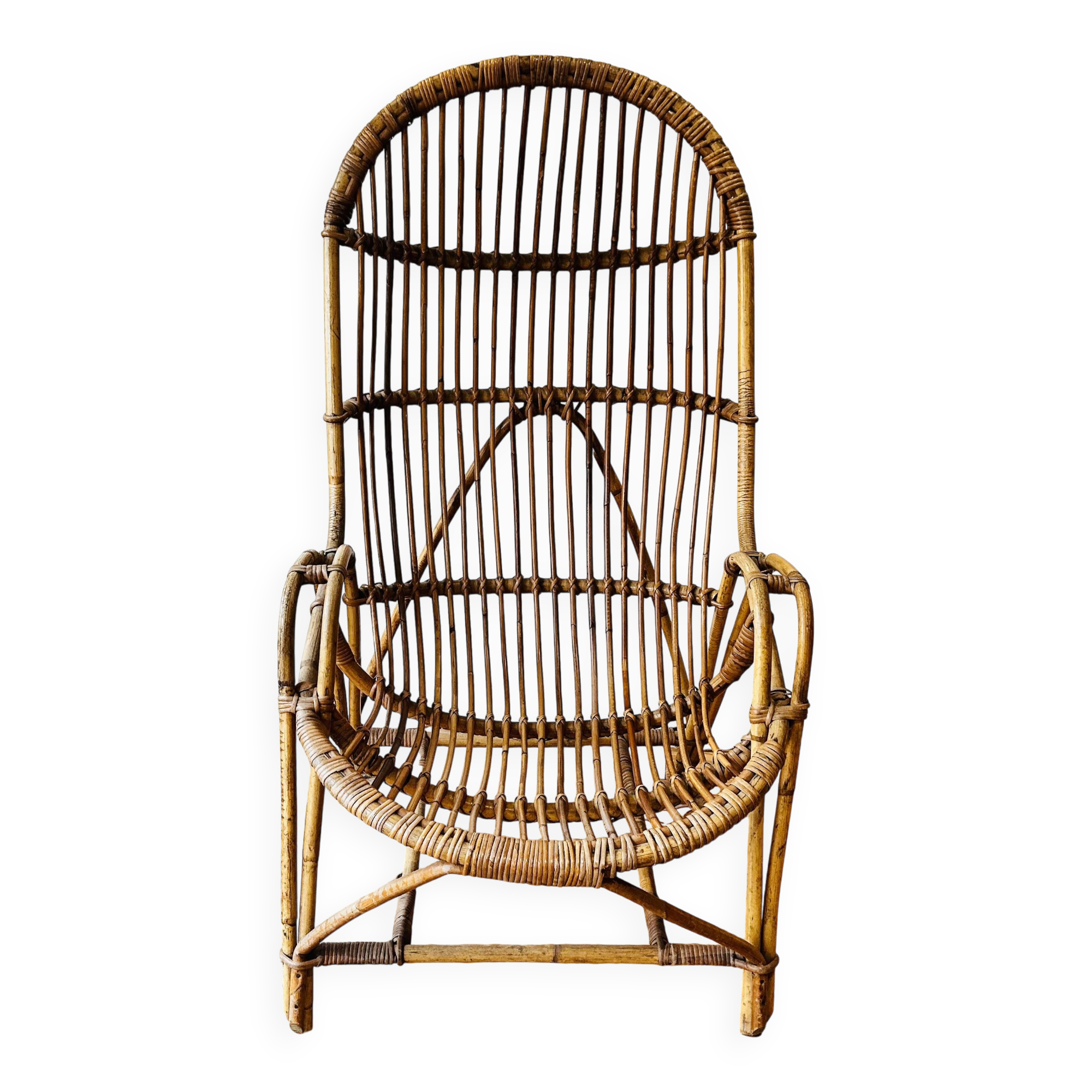 Fauteuil en rotin