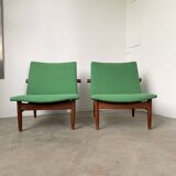 Pair of Finn Juhl Armchair model “Japan” France & Son