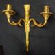 Paire d'appliques murales Empire