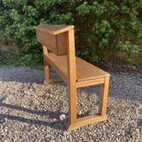 Banc église en chêne