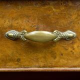 Vintage wooden bedside tables, Italy, 1950s, set of 2.