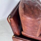 Pair of leather armchairs Roche Bobois