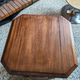 Art Deco coffee table in walnut