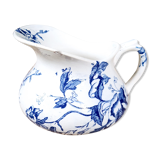 Old toilet set pitcher/broc, bowl - soap door