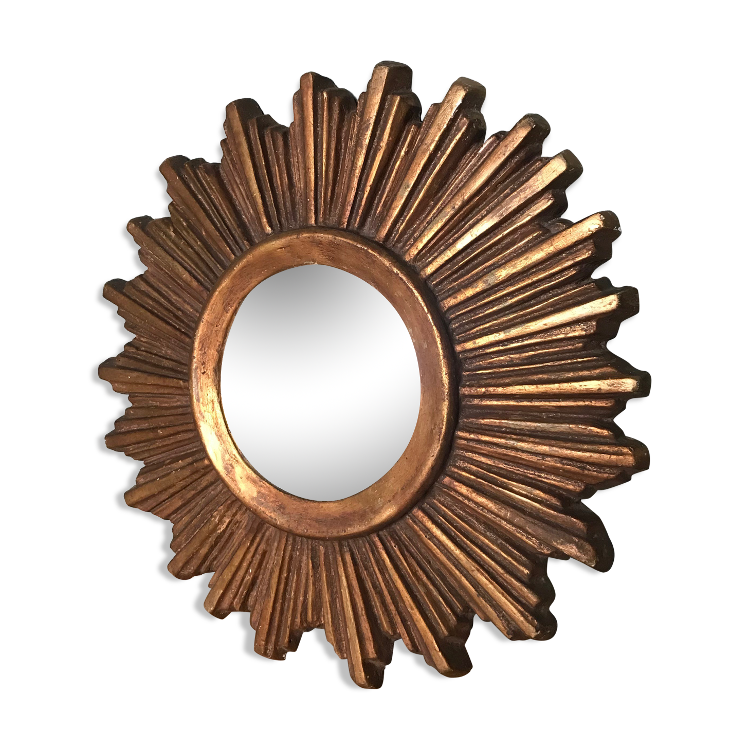 Miroir soleil sorcière 1950 42cm