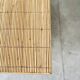 Dining table Audoux Minet bamboo rattan ceramic signed La Roue Vallauris