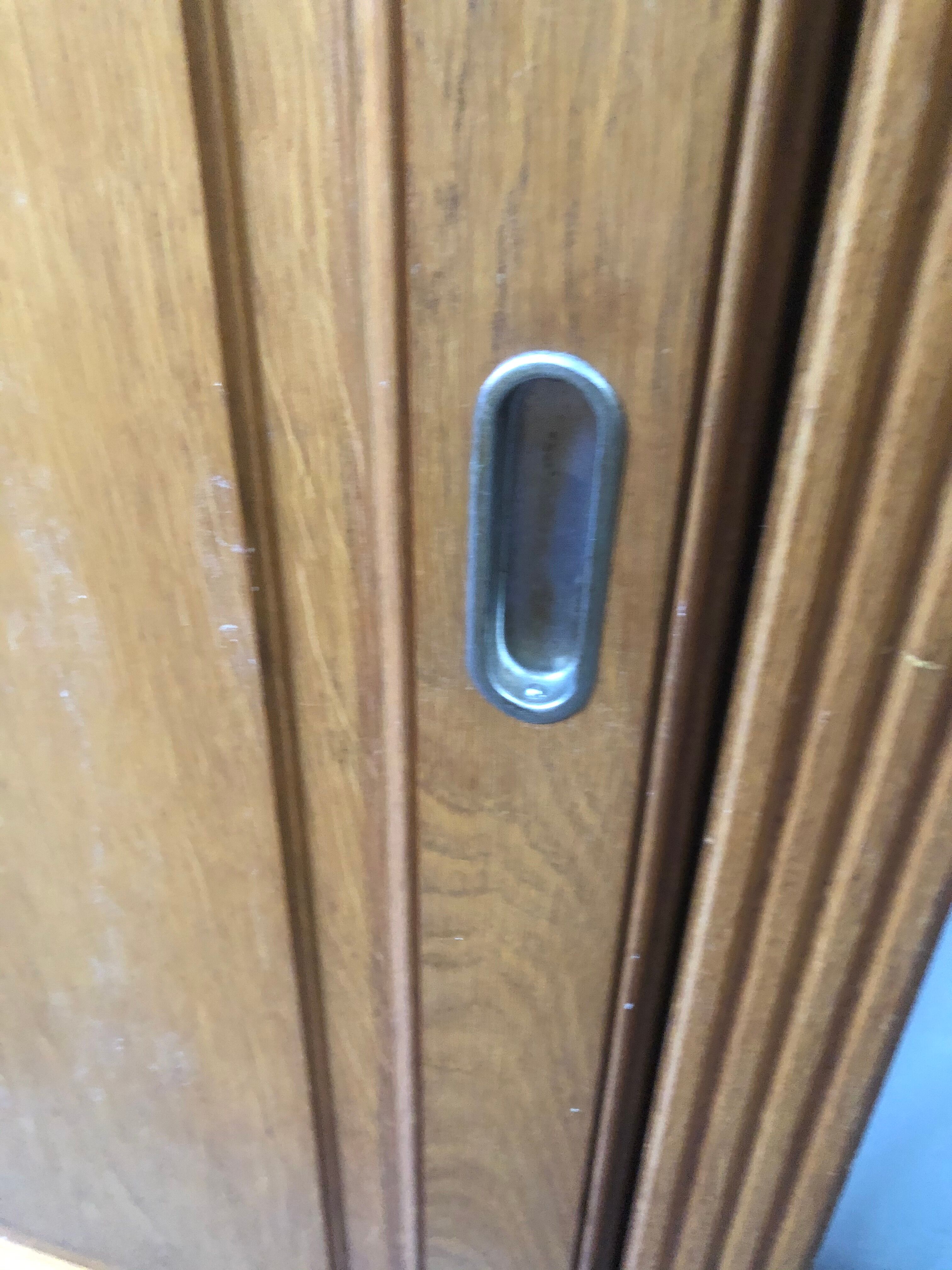 50/60s vintage oak administration library