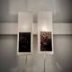 Pair of Scandinavian design wall lights from the 1950s.