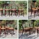 5 chaises Thonet n°14 de 1875