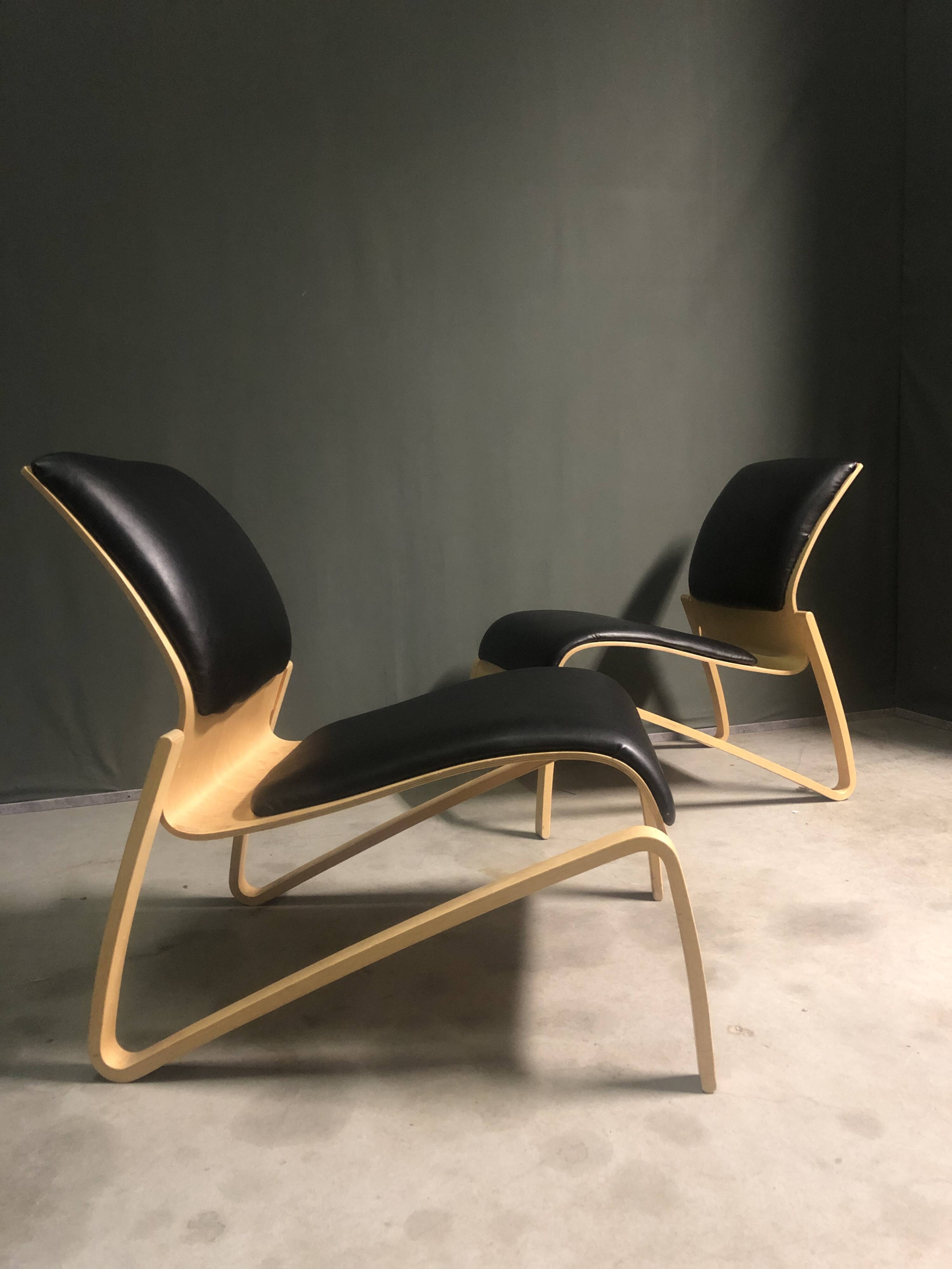 Nadin armchairs by Hans Peter Weidmann for Artek, 1990s