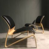 Nadin lounge chairs by hans peter weidmann for artek, 1990s