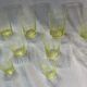 Ouraline: Full service of 18 crystal blown glasses