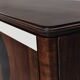 1950s Vintage Sideboard, Modernist, Walnut, Geometric Op Art Pattern