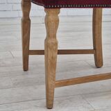 1970s, set of 6 Danish dinning chairs, very good condition, oak wood.