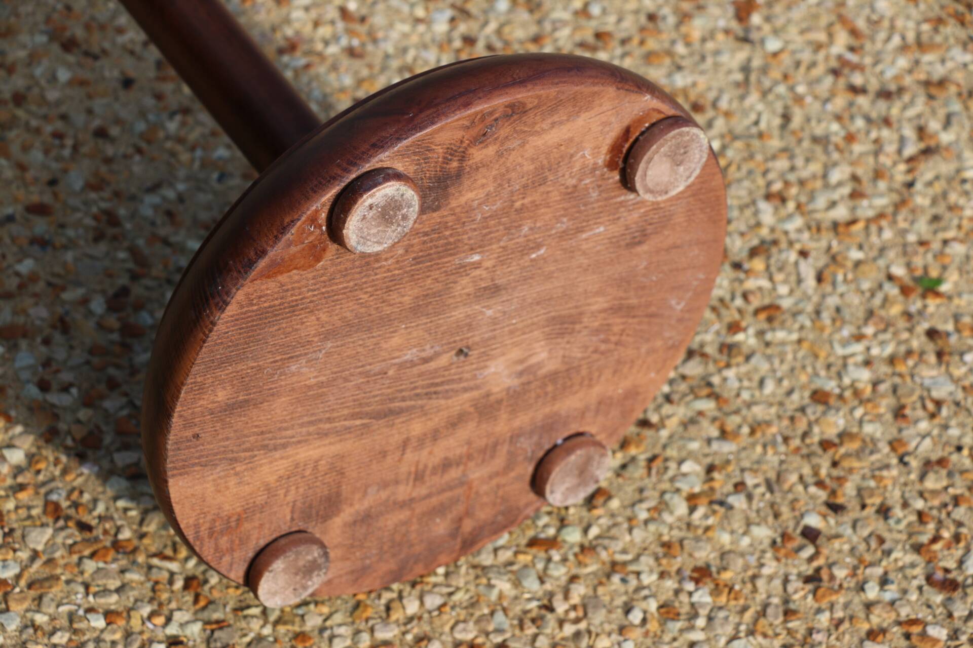 Wooden parrot coat rack 1950