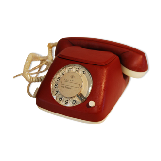 Téléphone feuer notruf germany  en cuir