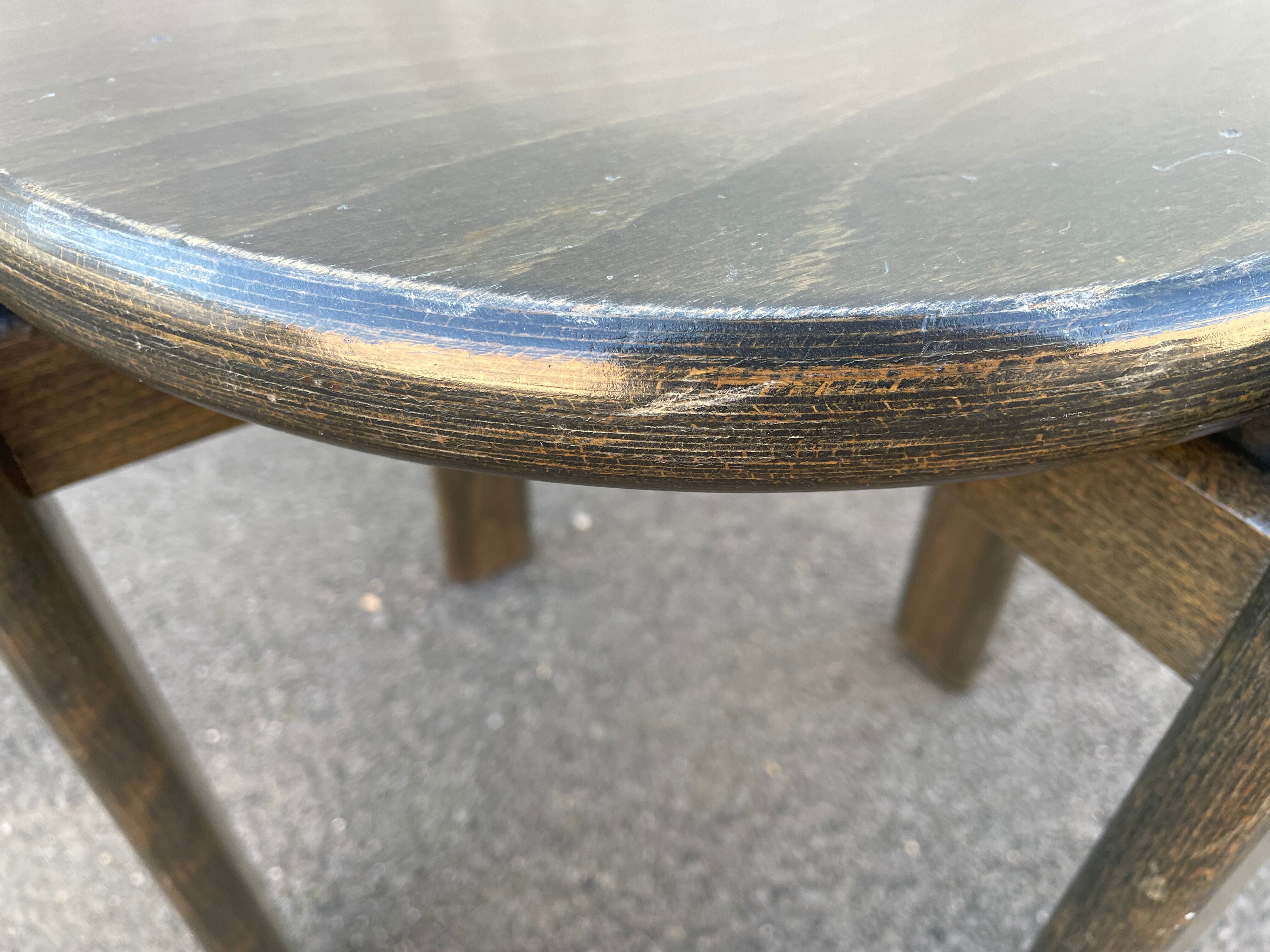 Solid pine stools 1980