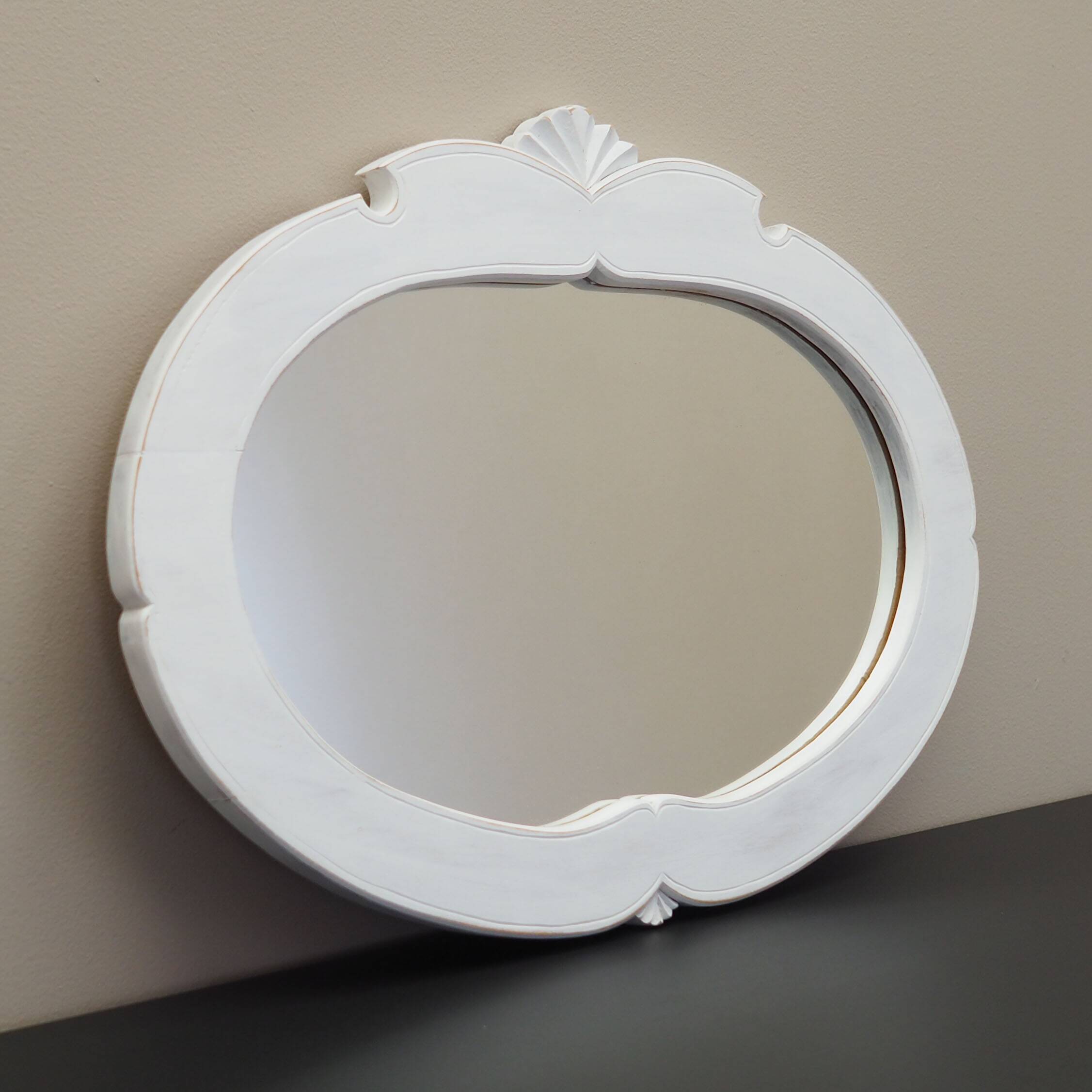 Mirror in pine frame, Danish design, 1960s, production: Denmark