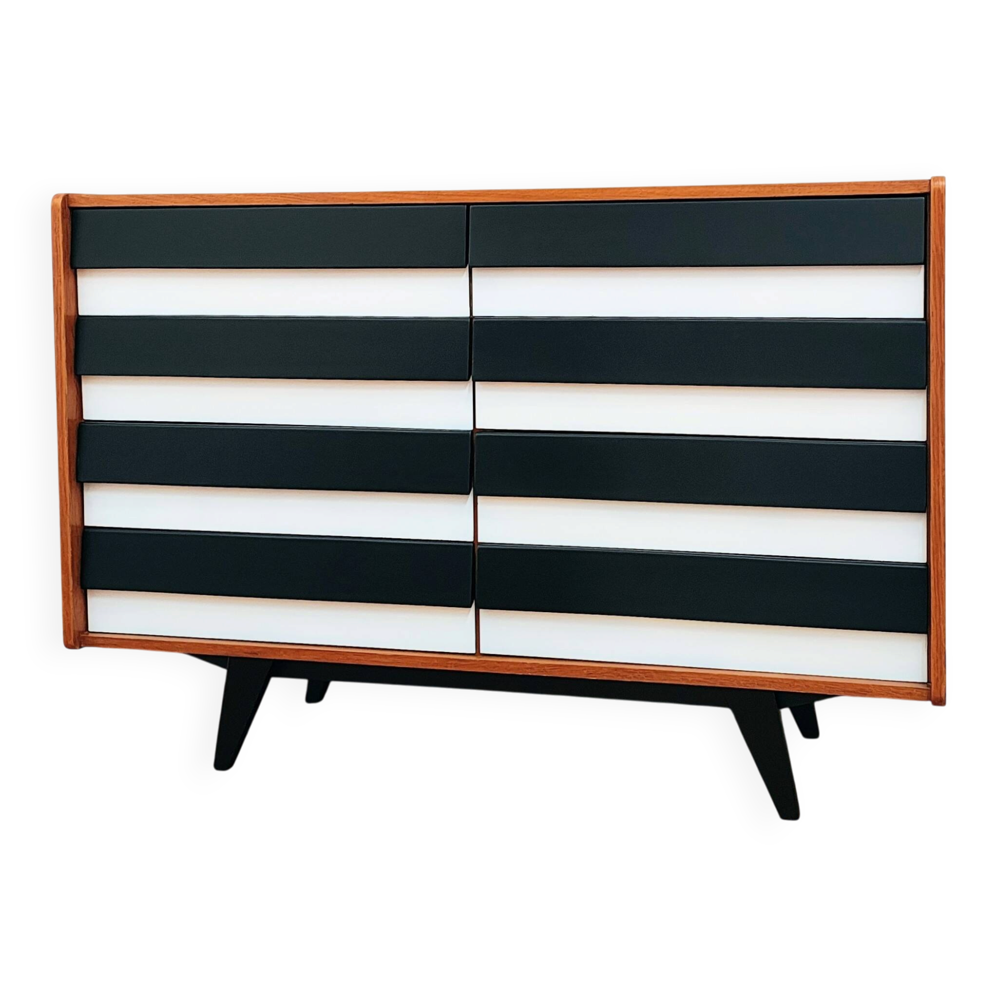 Commode tchécoslovaque par Jiří Jiroutek pour Cesky Nabytek, années 1960.