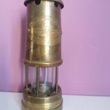 Miner's lamp British coal mining Wales UK