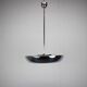 Suspended UFO lamp by Josef Hurka for Napako, Czechoslovakia, 1930s