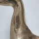 Cerf laiton massif stylisé vintage hauteur 38 cm