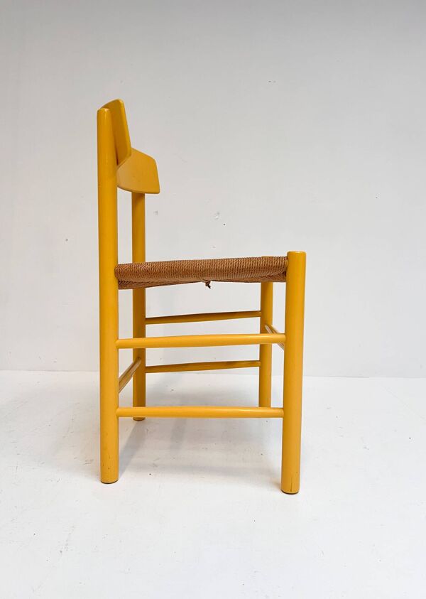 Ensemble de 4 chaises modèle J39 par Borge Mogensen pour FDB Mobler, années 1970.
