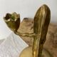 Cactus brass candle holder