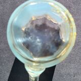 Old enameled blown glass cup