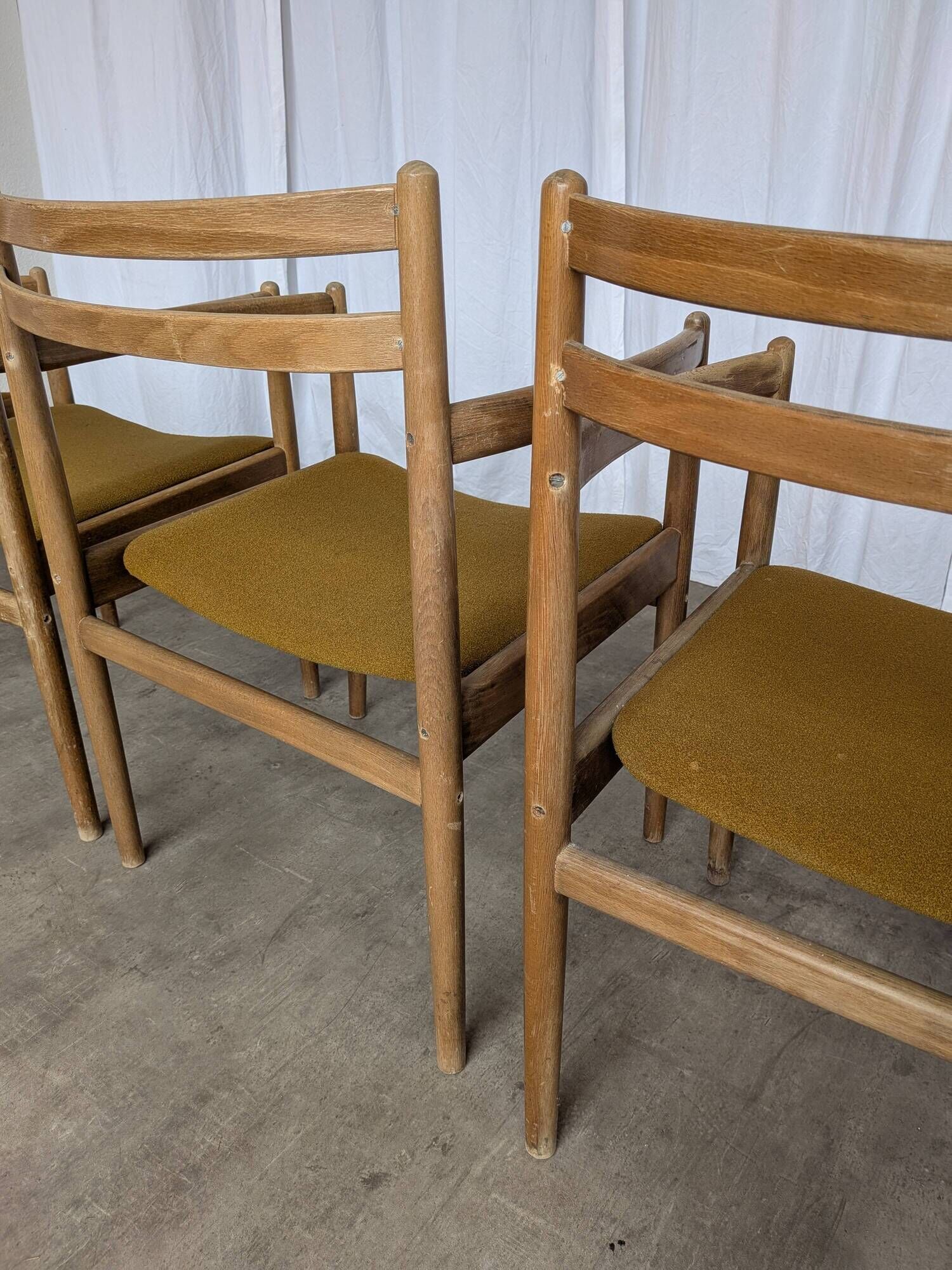 Set of 4 Yugoslav STOL Kamnik Armchairs /Vintage Mid Century Dining Chair