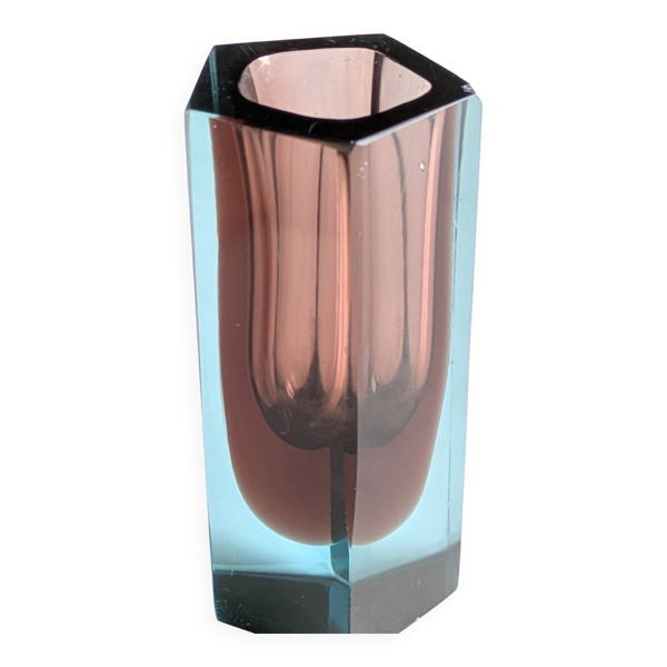 Petit vase Sommerso de Murano 1970