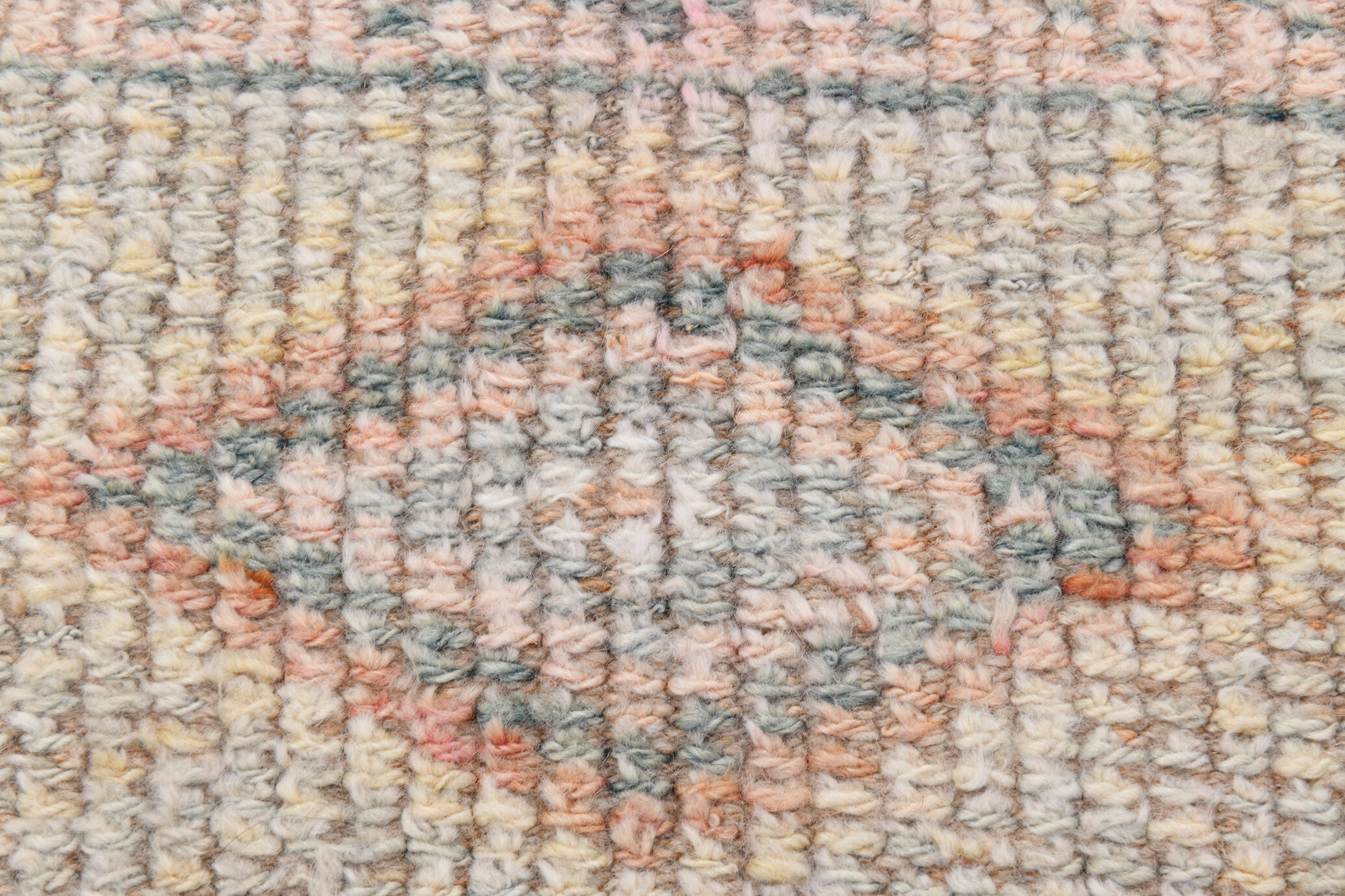 3x10 neutral handmade vintage runner rug, 78x326cm