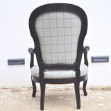 Carved french chair