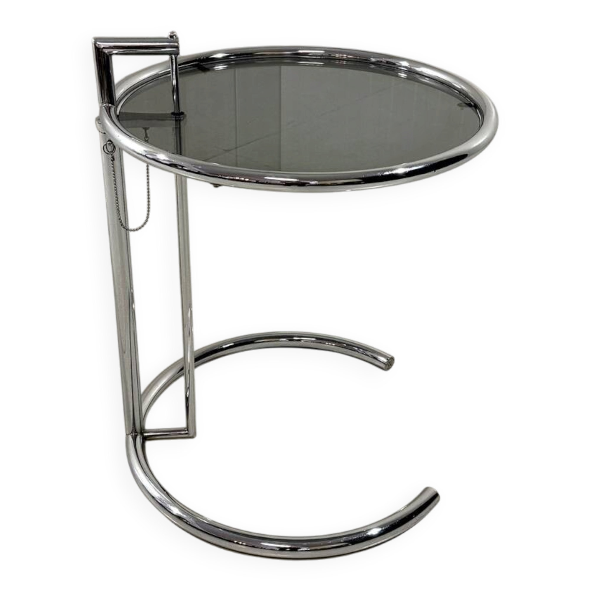 Eileen Gray adjustable side table E1027 Vereinigte Werkstätten