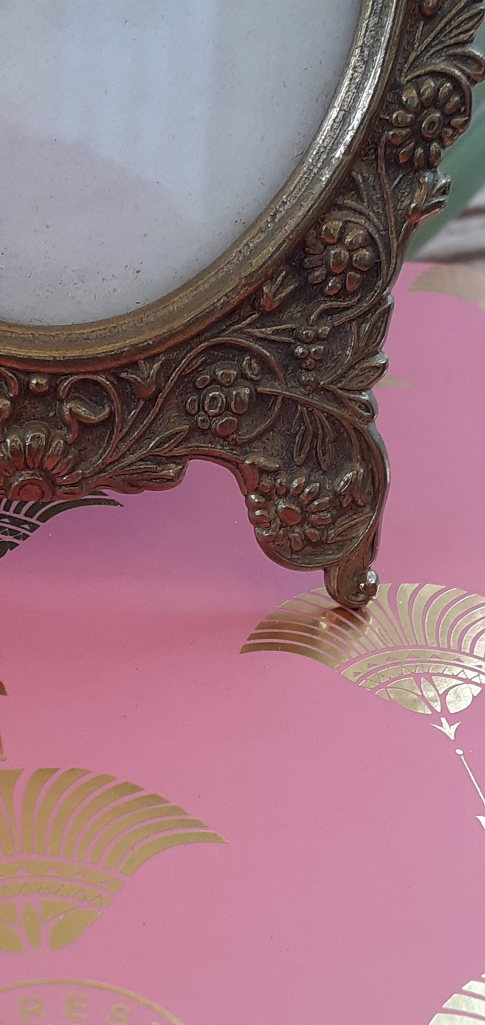 antique bronze frame