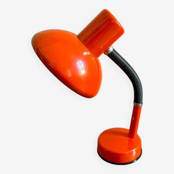 Lampe vintage rouge 70’ flexible