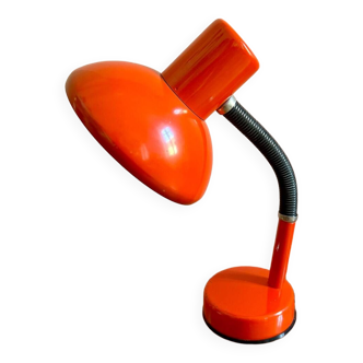 Lampe vintage rouge 70’ flexible