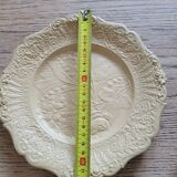 Assiette anglaise "antique ridgway lilly of the valley rose floral plate"