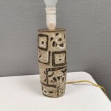 Large ceramic table lamp from Danish Royal Copenhagen.