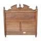 Old solid wood bed 140 / headboard