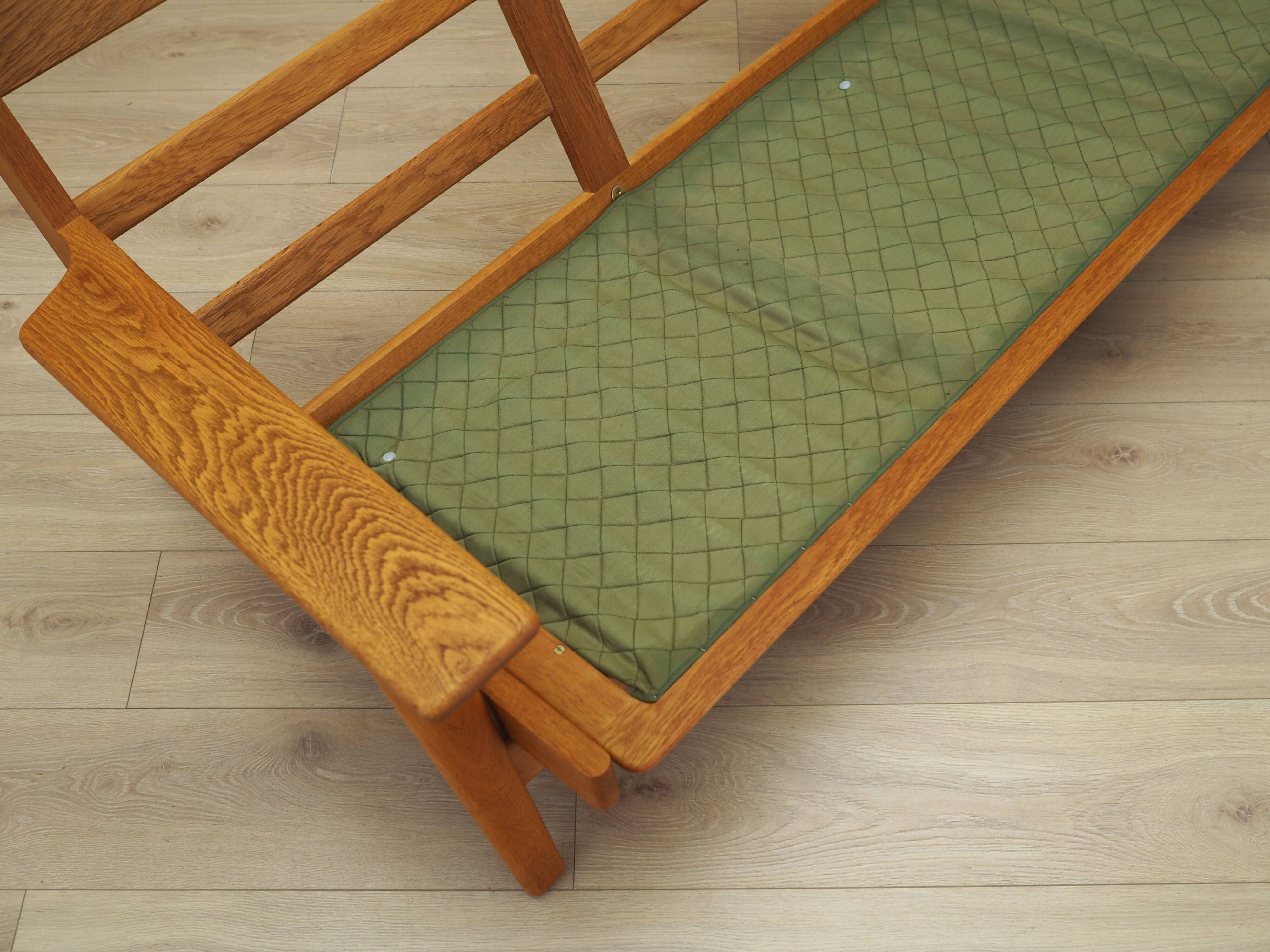 Oak sofa, Danish design, 1960s, designer: Hans J. Wegner, manufacturer: Get