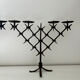 Pair of brutalist candlesticks