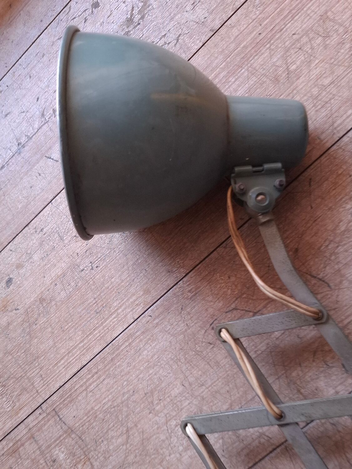 1950s extendable wall lamp