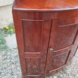 Antique Louis XVI style corner cabinet