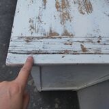 Ancien buffet en bois patiné