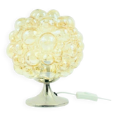 Mid-Century Modern Bubble Glass Table Lamp by Helena Tynell, Germany, 1960s