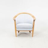 Sofa and its sky blue armchair by bertil fridhagen for broderna anderson 1960 denmark
