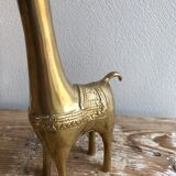 Figurine âne en laiton