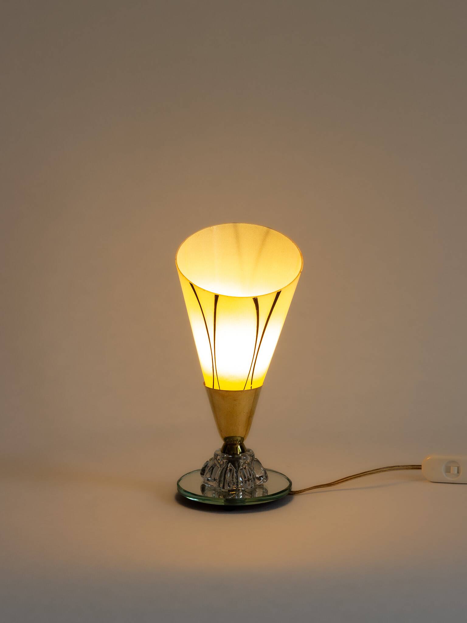 Tulip lamp or Art Deco torch – France – 1930s