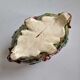 Onnaing planter in Majolica floral pattern with strawberry-shaped accents - France 1900